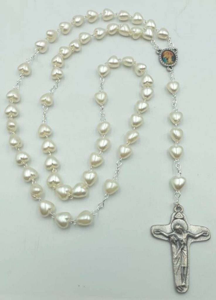 Rosario Matter Schoenstatt - corazones y cruz unidad