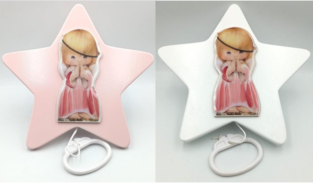 Estrella Musical Angel de la Guarda - Niña