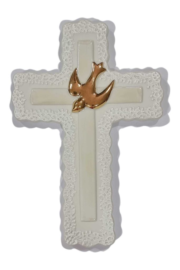 Cruz del Espiritu Santo 18 cms.
